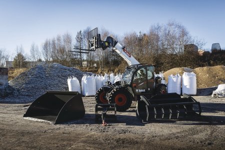 Hlavním prvkem strojů Waste Expert je samozřejmě teleskopický výložník, který poskytuje vynikající dosah a schopnost používat řadu různých příslušenství.